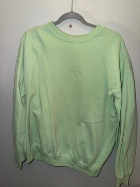Gildan Mint Green Men's Crewneck Sweatshirt
